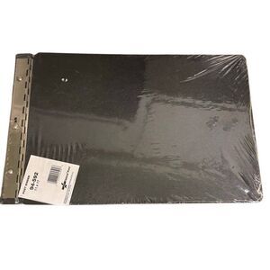 National Brand 94-592 Black Ledger Post Binder Book *New*